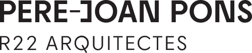 R22 Arquitectes: Pere Joan Pons | Logo